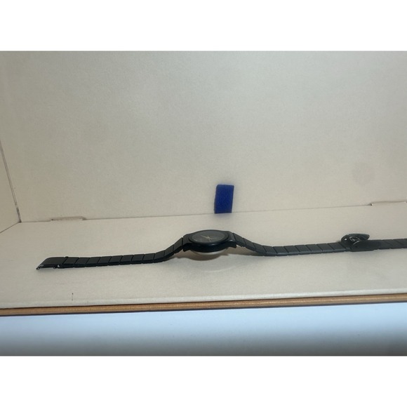 Medana Vintage Woman Watch Black Mate 28mm Analog Quartz - Picture 3 of 12